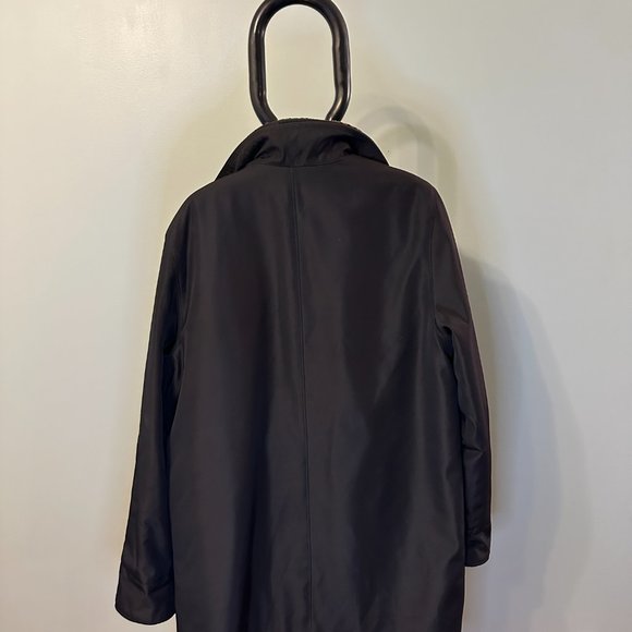 Liz Claiborne Ladies Mid Length Jacket with Leopard Trim - Picture 5 of 7